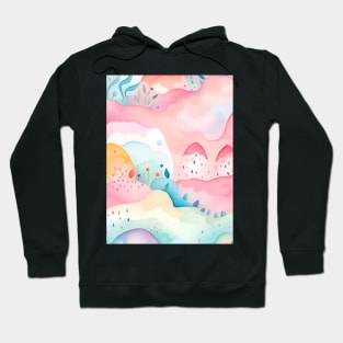 pink clouds Hoodie